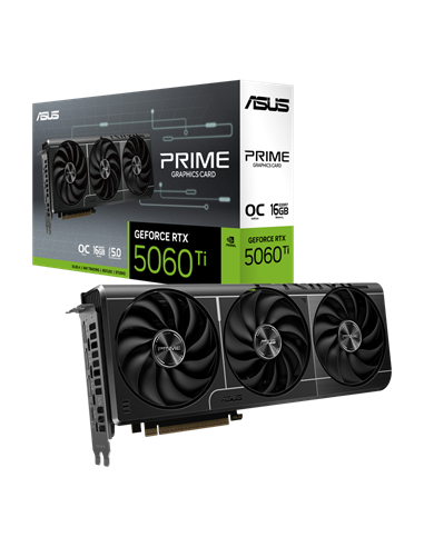 Placă Video ASUS PRIME-RTX5060TI-O16G, 16GB GDDR7 128bit