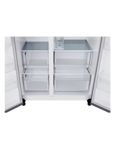 Frigider LG GSJC41PYPE, Argintiu