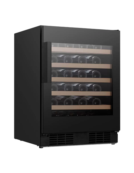 Dulap pentru vin Hisense RW3N132GSLF, Negru