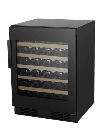 Dulap pentru vin Hisense RW3N132GSLF, Negru