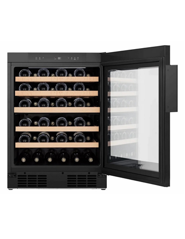 Dulap pentru vin Hisense RW3N132GSLF, Negru