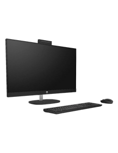 Computer All-in-One HP 27-cr0044ci, 27", Intel Core i5-1335U, 16GB/512GB, FreeDOS, Negru 2