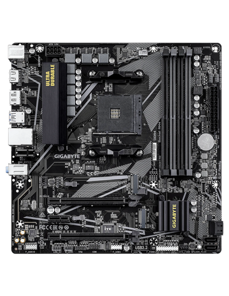 Материнская плата Gigabyte B550M DS3H R2, AM4, AMD B550, Micro-ATX