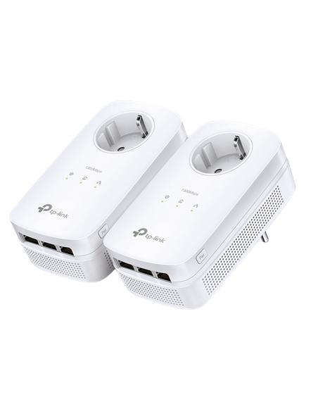Адаптер Powerline TP-LINK TL-PA8030P KIT, AV1300, 1300 Mбит/c, Белый