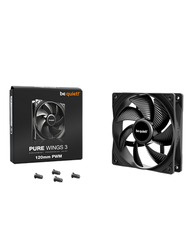 Ventilator PC be quiet! Pure Wings 3 PWM High-speed, 120 mm