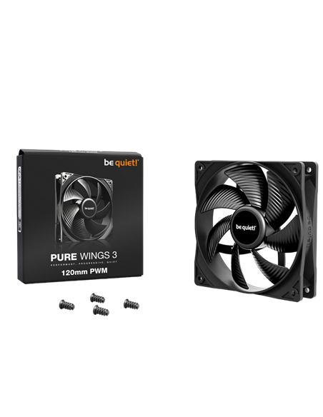 Ventilator PC be quiet! Pure Wings 3 PWM High-speed, 120 mm