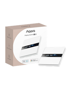 Comutator inteligent AQARA Display Switch V1 (Cu neutru), Alb