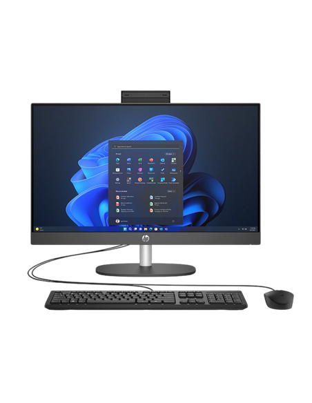 Моноблок HP ProOne 245 G10, 23,8", AMD Ryzen 3 7320U, 8Гб/512Гб, FreeDOS, Чёрный