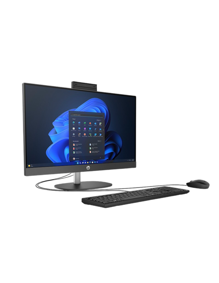 Моноблок HP ProOne 245 G10, 23,8", AMD Ryzen 3 7320U, 8Гб/512Гб, FreeDOS, Чёрный