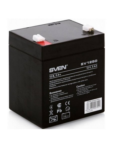 Аккумулятор для резервного питания SVEN SV-0222005, 12В 5