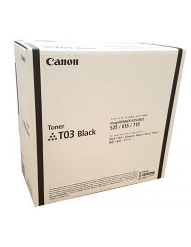 Cartuș pentru imprimantă Canon T03 (2725C001), Negru