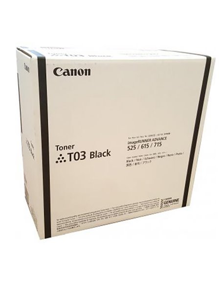 Тонер-картридж Canon T03 (2725C001), Чёрный