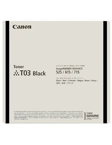 Cartuș pentru imprimantă Canon T03 (2725C001), Negru
