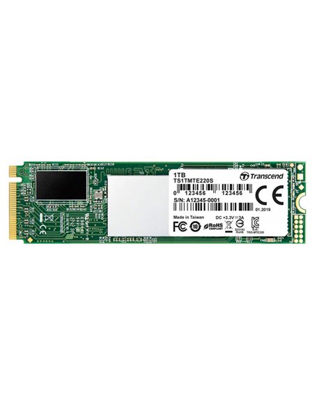 Накопитель SSD Transcend 220S, 1000Гб, TS1TMTE220S