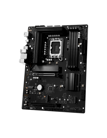 Материнская плата ASRock B860 Pro-A, LGA1851, Intel B860, ATX
