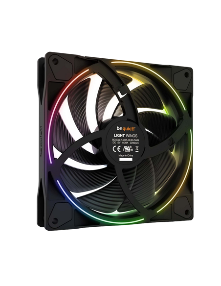 Ventilator PC be quiet! Light Wings PWM high-speed, 140 mm