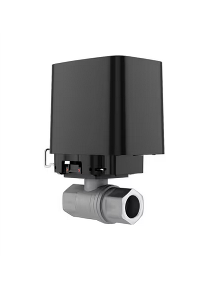 Беспроводной Кран Перекрытия Воды Ajax WaterStop ½" (DN 15) Jeweller, Чёрный