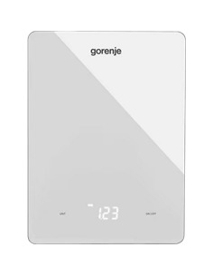 Cântar electronic de bucătărie Gorenje KT10LBW, Alb