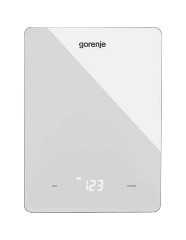 Cântar electronic de bucătărie Gorenje KT10LBW, Alb