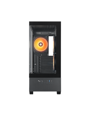Carcasă PC Chieftec Vista, Midi-Tower, Fără PSU, Negru