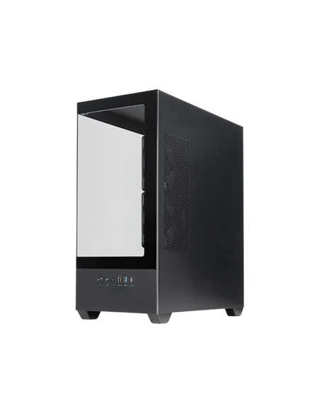 Carcasă PC Chieftec Vista, Midi-Tower, Fără PSU, Negru