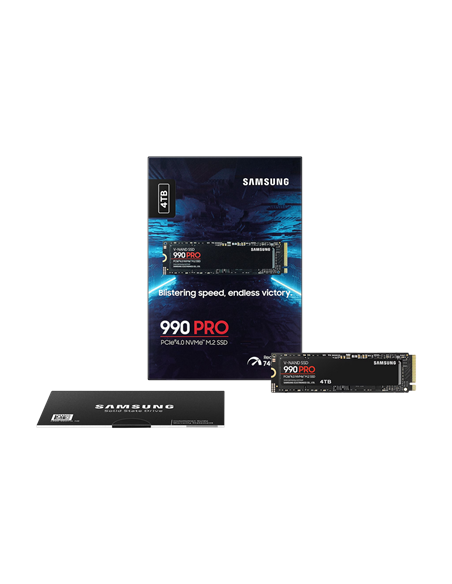 Накопитель SSD Samsung 990 PRO, 4000Гб, MZ-V9P4T0BW