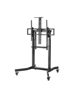 Подставка под телевизор на ножке Gembird TVS-100T-01, Чёрный 2