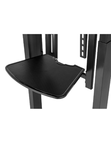 Suport pentru TV pe picior Gembird TVS-100T-01, Negru