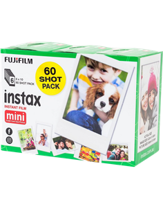 Hârtie foto instax Mini Instant Film Multi-Pack, 60 buc