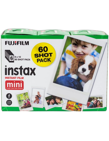 Фотобумага instax Mini Instant Film Multi-Pack, 60 шт