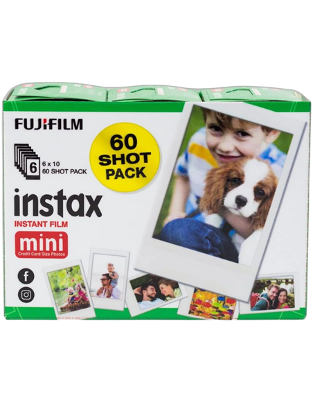 Фотобумага instax Mini Instant Film Multi-Pack, 60 шт