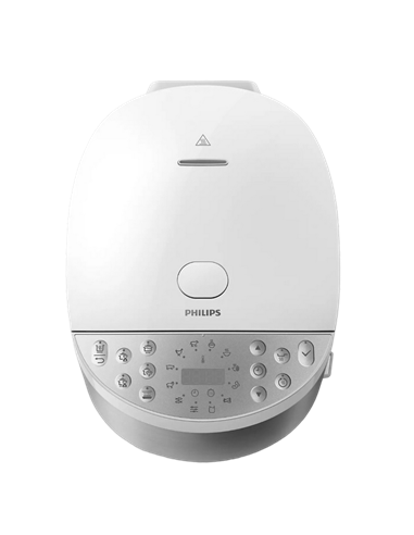 Мультиварка Philips HD4713/40, Белый | Серебристый