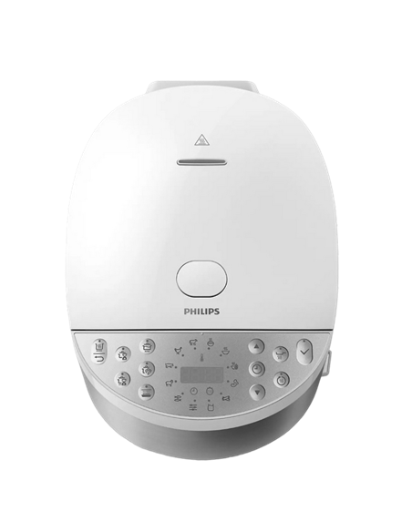 Мультиварка Philips HD4713/40, Белый | Серебристый Мультиварка Philips HD4713/40, Белый | Серебристый