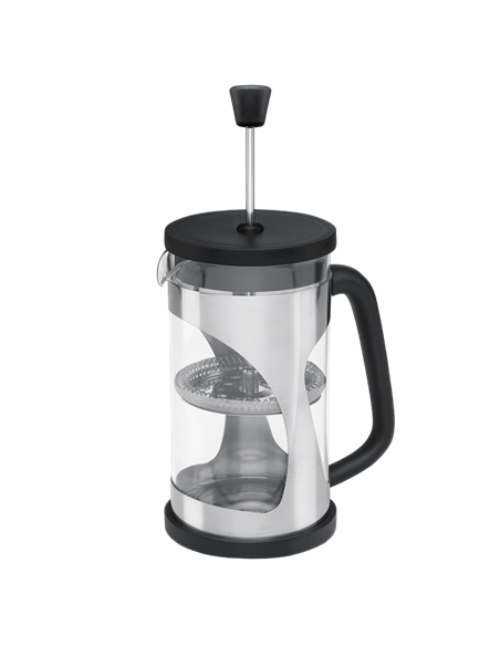 Cafetiera French Press Polaris Enigma-600FP, 0,6L, Negru | Inox