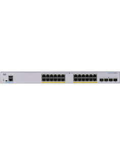 Сетевой коммутатор Cisco CBS250-24FP-4X, 24x 10/100/1000 Мбит/с 2
