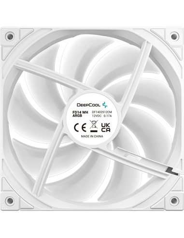 Вентилятор для ПК Deepcool FD14 ARGB, 140 мм