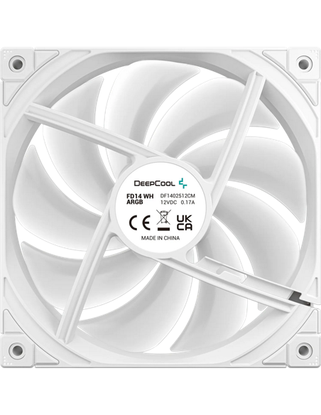 Ventilator PC Deepcool FD14 ARGB, 140 mm