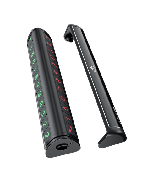 Cartela de parcare Proove Twins, Negru