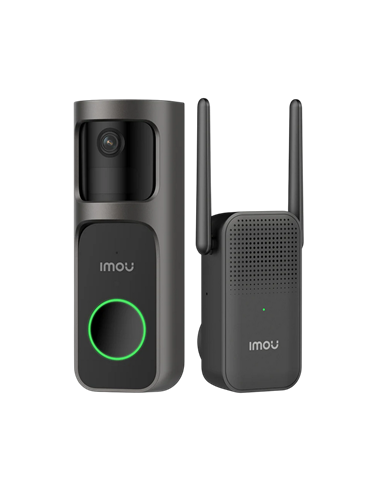 Sonerie video IMOU Doorbell 2S Kit, Negru