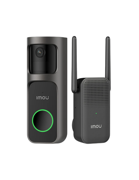 Sonerie video IMOU Doorbell 2S Kit, Negru