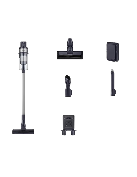 Aspirator Vertical Samsung Jet 60 Turbo, Negru | Violet