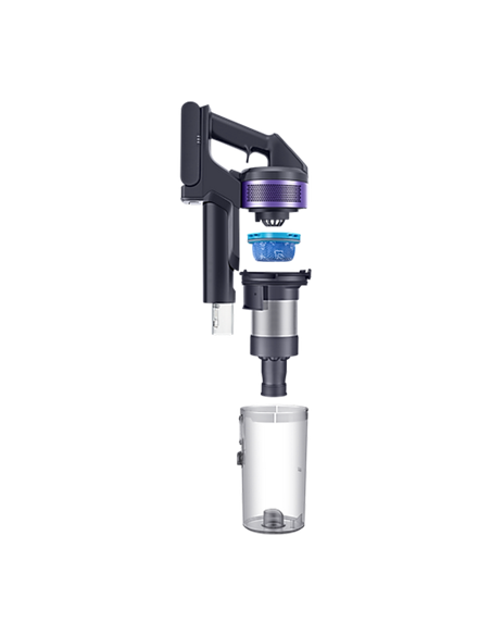 Aspirator Vertical Samsung Jet 60 Turbo, Negru | Violet