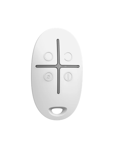 Buton de urgență Ajax SpaceControl, Alb