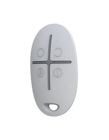 Buton de urgență Ajax SpaceControl, Alb
