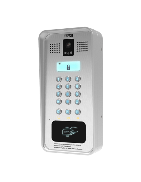 Interfon IP Fanvil i33VF, Gri