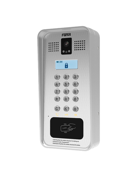 Interfon IP Fanvil i33VF, Gri
