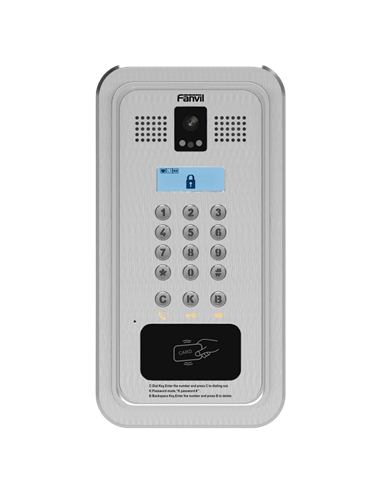 Interfon IP Fanvil i33VF, Gri