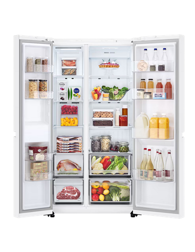 Холодильник LG GSBC40SWPE, Белый