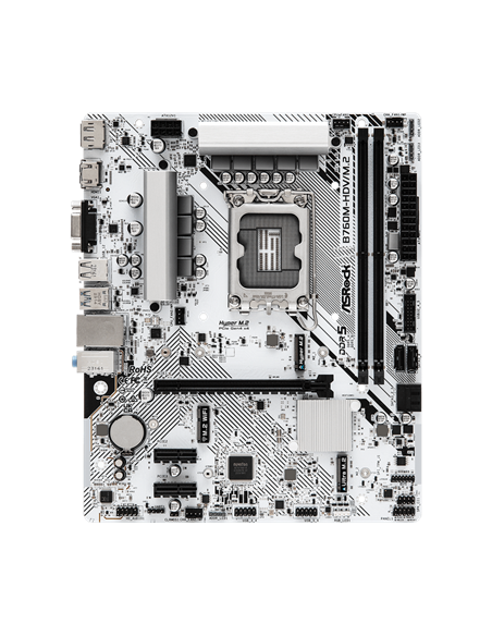 Placă de bază ASRock B760M-HDV/M.2, LGA1700, Intel B760, Micro-ATX