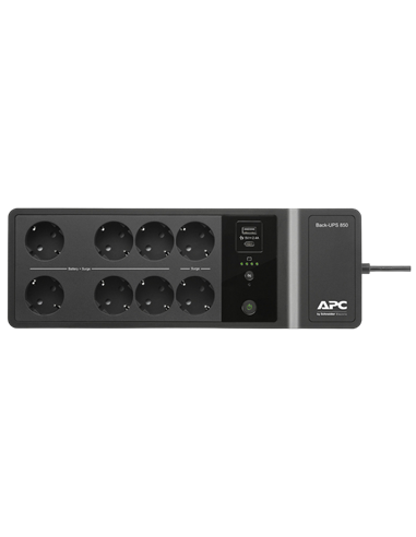 Источник бесперебойного питания APC BE850G2-GR, 850VA, Башня
